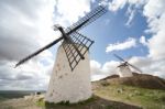 Windmills Stock Photo