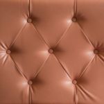 Brown Genuine Leather Sofa Pattern Stock Photo