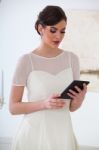 Wedding Dress Stock Photo