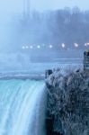 Beautiful Photo Of The Amazing Niagara Falls Stock Photo