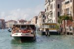 Vaporetto Ferry In Venice Stock Photo