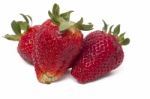 Fresh Strawberries Fruits Stock Photo