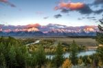 Snake River Overlook Stock Photo