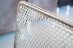 Metal Pattern In Industrial Style Stock Photo