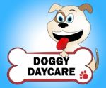 Doggy Daycare Represents Preschool Pups And Pup Stock Photo