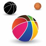 Basket Balls Stock Photo