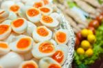 Boiled Eggs Stock Photo