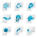 Recycle Icons Stock Photo