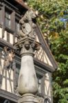 Sinaia, Wallachia/romania - September 21 : Statue Of A Bear Outs Stock Photo