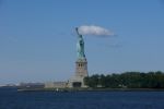 Statue From Distance Stock Photo