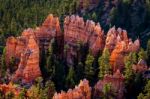 Ring Of Red Rocks Stock Photo