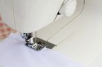 Sewing Machine Stock Photo