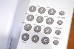 Telephone Keypad Stock Photo