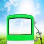 Petrol Pump Stock Photo