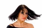 Hair Design Of Woman Stock Photo