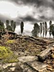 Atmospheric Rubble Stock Photo