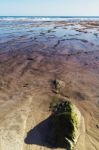 Beautiful Algarve Beach Stock Photo