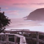 Maingon Bay At Dusk Stock Photo