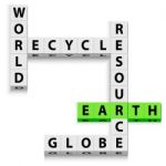 World Recycle Stock Photo