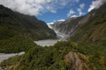 View Of The Franz Joseph Glacier Stock Photo