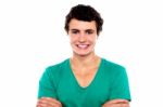 Smiling Young Male Stock Photo