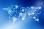 Global Network Stock Photo