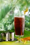 Ice Coffee Stock Photo