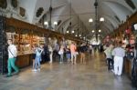 The Cloth Hall In Krakow Stock Photo