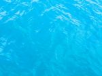 Blue Sea Water Background Stock Photo