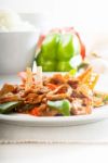 Chinese Beef And Vegetables Stock Photo