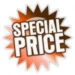 Special Price Stock Photo