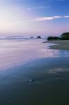 Burleigh Heads Beach During The Day Stock Photo