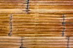 Bamboo Fence Stock Photo