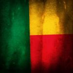 Old Grunge Flag Of Benin Stock Photo