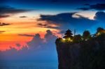 Uluwatu Temple In Bali, Indonesia Stock Photo