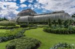 Palm House At Kew Gardens Stock Photo