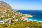 Fish Hoek And The Beach Stock Photo