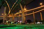 Concrete Bridge Stock Photo