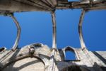 Carmo Church Ruins In Lisbon, Portugal Stock Photo