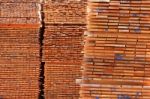 Wooden Pallets Stock Photo