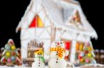 Gingerbread House Stock Photo