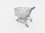 3d Shopping Cart Stock Photo