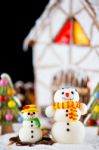 Gingerbread House Stock Photo