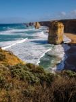 Beautiful View Of Twelve Apostles Stock Photo