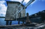 Maroochy River Boat House During The Day Stock Photo