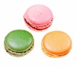 Colorful Macaroons Stock Photo