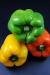 Mixed Peppers Stock Photo