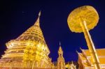 Wat Phra That Doi Suthep In Chiang Mai, Thailand Stock Photo