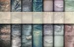 Collage Set Of Jeans Background With Blank For Text Stock Photo