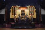 Buddha On The Altar Table In The Room Stock Photo